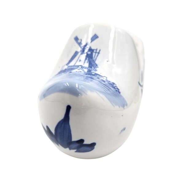 Nurserymens Exchange , Dutch Shoe, Delft Blue and White Clog - Picture 5 of 10